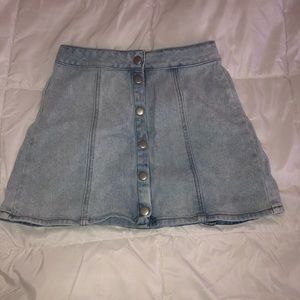Bullhead jean skirt